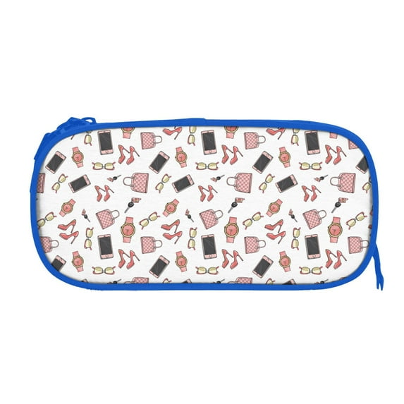 Sigee Fashion for Portable Pencil Pouch with Zipper for Students, Artists, and Office Use