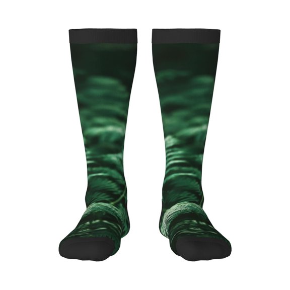 Sigee Ferns Leave Green Foliage for Socks for Men Women Socks Stocking Compression Socks