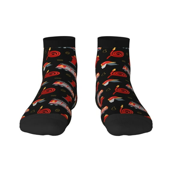 Sigee Fire Fighting for Crew Soft Moisture-wicking Socks ,Cushion Moisture Wicking Boot Socks for Men and Women