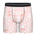 thumbnail image 1 of Sigee Flower Rabbit for Men's Boxer Briefs,Moisture Wicking and Breathable X-Large, 1 of 9
