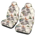 Sigee Flying Butterflies1 for Universal Car Seat Covers, Premium Car