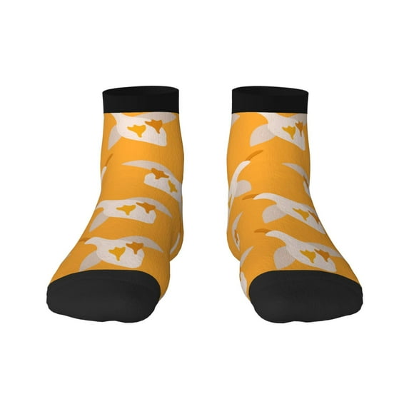 Sigee Flying Ducks for Crew Soft Moisture-wicking Socks ,Cushion Moisture Wicking Boot Socks for Men and Women