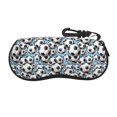 Sigee Football Soccer Ball for Soft Eyeglass Cases for Women and Men