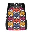 Sigee Fox Face for Simple large capacity backpack Travel Laptop