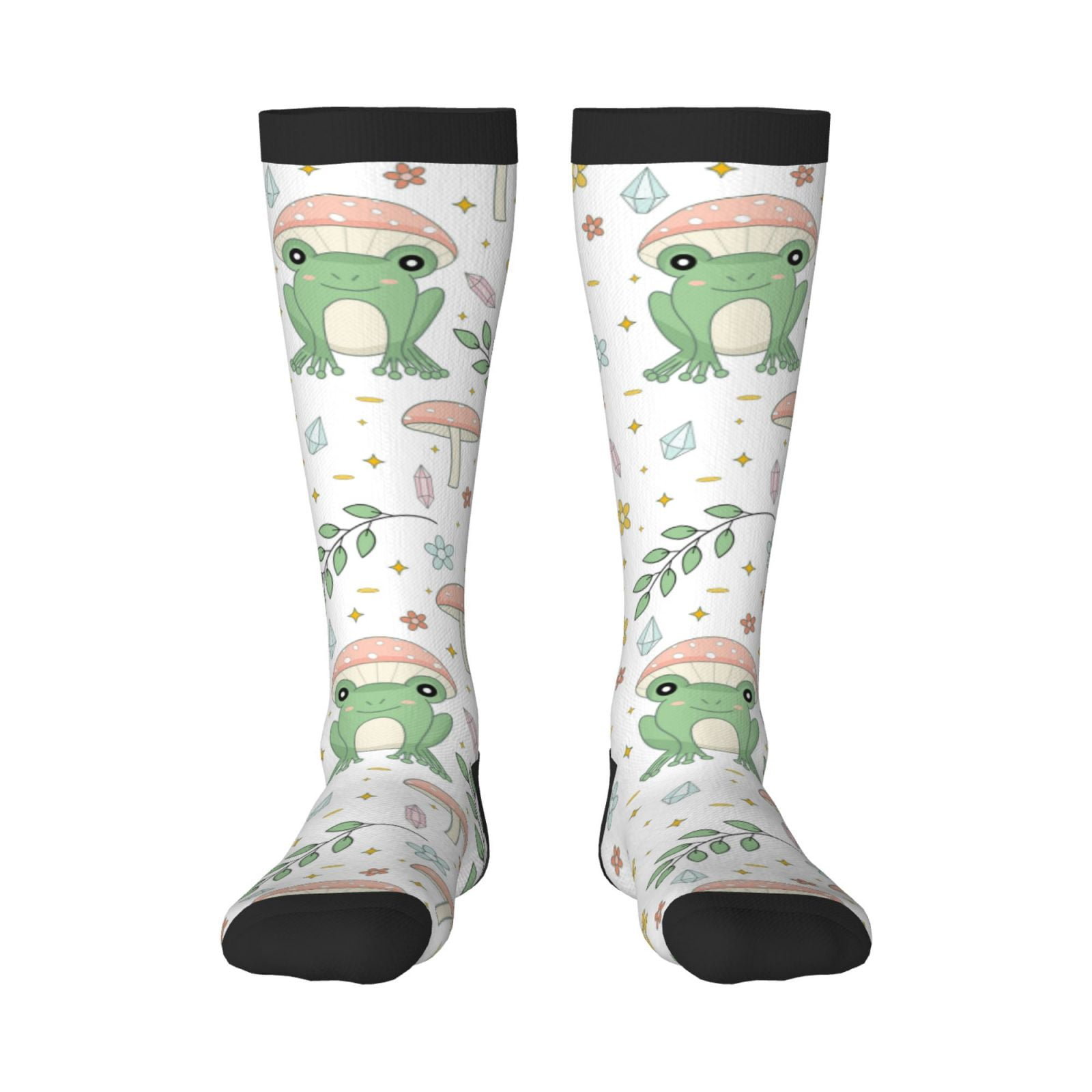 Sigee Frog and Mushrooms for Socks for Men Women Gifts for Him ...