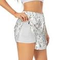 thumbnail image 1 of Sigee Funny Chicken for Women's Athletic Shorts High Waisted Running Shorts Pocket Sporty Short Gym Elastic Workout ShortsMedium, 1 of 9