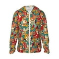 thumbnail image 1 of Sigee Funny Owl Bird Print UPF50+ Men's Sun Protection Hoodie Shirt SPF UV Shirt Long Sleeve Fishing Outdoor Lightweight, S-3XL, 1 of 1