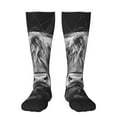 thumbnail image 1 of Sigee Geometric Bull Design for Socks for Men Women Socks Stocking Compression Socks, 1 of 6
