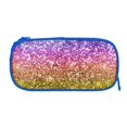 thumbnail image 1 of Sigee Glitter Rainbow for Portable Pencil Pouch with Zipper for Students, Artists, and Office Use, 1 of 5
