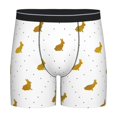 thumbnail image 1 of Sigee Gold Rabbit for Men's Boxer Briefs,Moisture Wicking and Breathable Large, 1 of 9