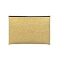 thumbnail image 1 of Sigee Gold Shiny for Multipurpose Zipper Pouch Paper Reusable Cosmetic bag for Purse Water Resistant Gift, 1 of 8