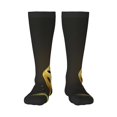 thumbnail image 1 of Sigee Golden Dice for Socks for Men Women Socks Stocking Compression Socks, 1 of 6