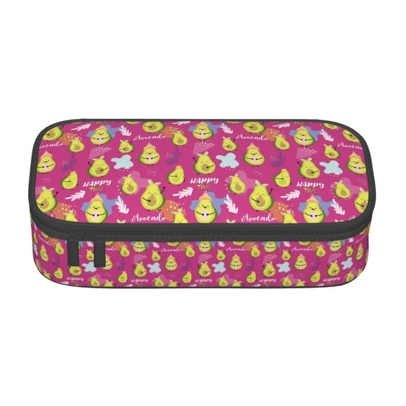 Sigee Green Avocado for Large Capacity Pencil Case, Pencil Pouch, Pencil Bag, Marker Pen Case for Women and Men