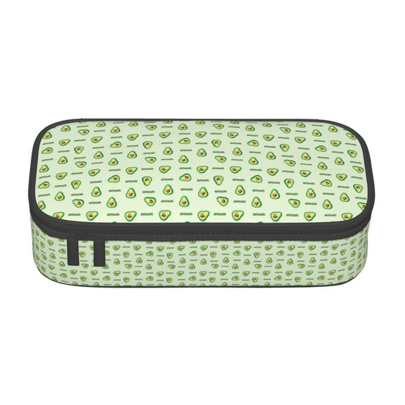 Sigee Green Avocado for Large Capacity Pencil Case, Pencil Pouch, Pencil Bag, Marker Pen Case for Women and Men