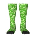 thumbnail image 1 of Sigee Green Cucumber for Socks for Men Women Socks Stocking Compression Socks, 1 of 6