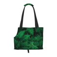 Sigee Green Leave Fern for Pet Carrier Bag for Puppy with Pockets for