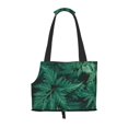 Sigee Green Leave Fern for Pet Carrier Bag for Puppy with Pockets for