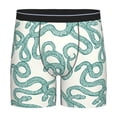 thumbnail image 1 of Sigee Hand Drawn Snake for Men's Boxer Briefs,Moisture Wicking and Breathable X-Large, 1 of 9