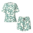 thumbnail image 1 of Sigee Hand Drawn Snake for Sleepwear Casual Pjs with Pockets Women's Pajamas Sets Shorts 2 Piece Short Sleeve Lounge Sets 3X-Large, 1 of 1