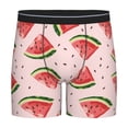thumbnail image 1 of Sigee Hand Drawn Watermelon for Men's Boxer Briefs,Moisture Wicking and Breathable X-Large, 1 of 9