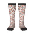 thumbnail image 1 of Sigee Happy Foxy Faces for Socks for Men Women Socks Stocking Compression Socks, 1 of 6