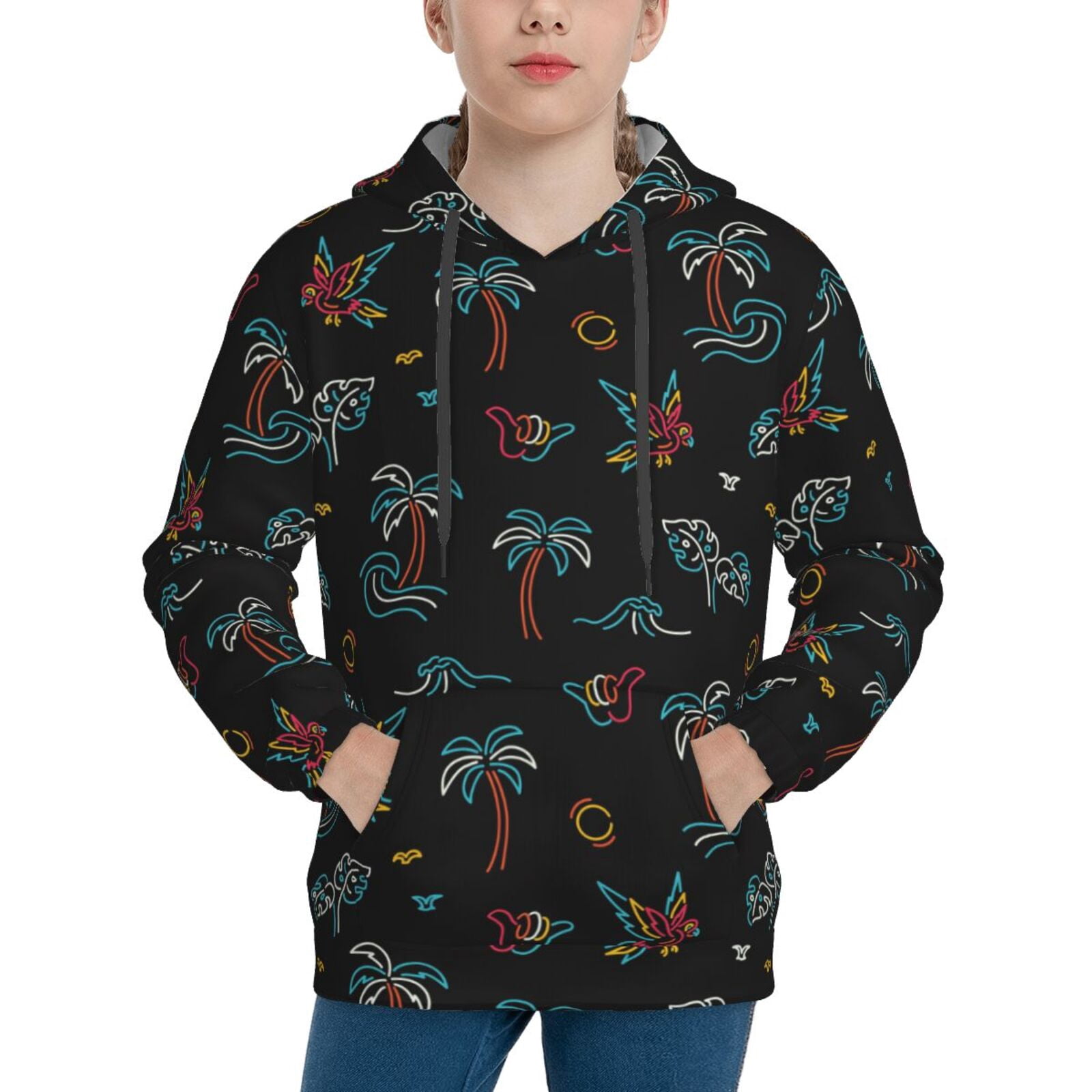 Kauai Botanical kids hoodie Youth