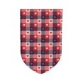 thumbnail image 1 of Sigee Heart Plaid Printed Flag12.5 * 18in Outdoor Yard Flags For Garden Decor, 1 of 9