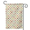 thumbnail image 1 of Sigee Heart Polka Dot for Live Happy Decorative Small Garden Flag,Double Sided Yard Flags Holiday Garden Flags for All Seasons, 1 of 1