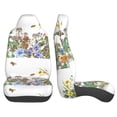 thumbnail image 1 of Sigee Herbs and Wildflowers for Universal Car Seat Covers, Premium Car Seat Protector Set for Cars, SUVs, Trucks, 1 of 5