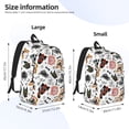 thumbnail image 1 of Sigee Hip Hop Dog for Canvas Large Capacity Laptop Backpack for Men and Women, Travel Backpack, 1 of 8