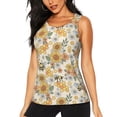 thumbnail image 1 of Sigee Hippie Bee Honeycomb for Women's Workout Tank Top,Running Tank Tops,Sleeveless Gym ClothesMedium, 1 of 8