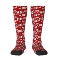 thumbnail image 1 of Sigee Ho-Ho-Ho for Socks for Men Women Socks Stocking Compression Socks, 1 of 6