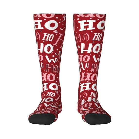 Sigee Ho Pattern Funny Christmas for Socks for Men Women Gifts for Him Boyfriend Teenage Boys Stocking Stuffers