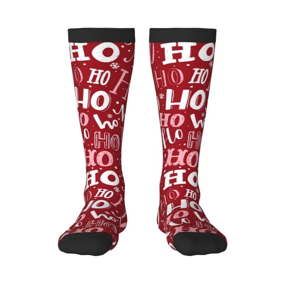Sigee Ho Pattern Funny Christmas for Socks for Men Women Gifts for Him Boyfriend Teenage Boys Stocking Stuffers