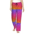 thumbnail image 1 of Sigee Holiday Shiny Print Women's Soft Pajama Pants - Breathable and Comfortable Lounge Sleep Bottoms with Elastic Waistband and Pockets-XX-Large, 1 of 9