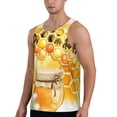 thumbnail image 1 of Sigee Honey Bee for Men's Workout Tank Top, Athletic Gym Sleeveless Shirt - Quick Dry, Lightweight, Breathable Small, 1 of 9