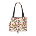 Sigee Hot Dog Pizza for Pet Carrier Bag for Puppy with Pockets for
