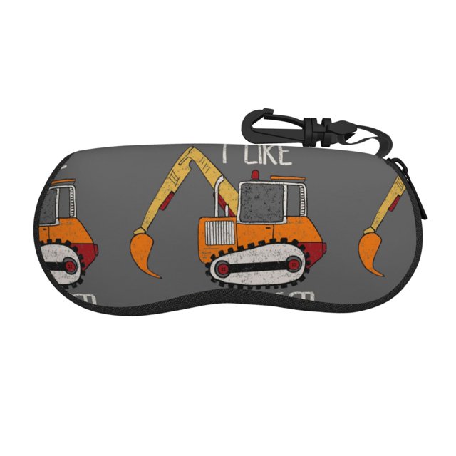 Sigee I Like Big Digger for Soft Eyeglass Cases for Women and Men