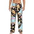 thumbnail image 1 of Sigee Icecream Truck Print Men's Pajama Pants - Soft Lounge Sleep Bottoms with Elastic Waistband and Pockets-X-Large, 1 of 9