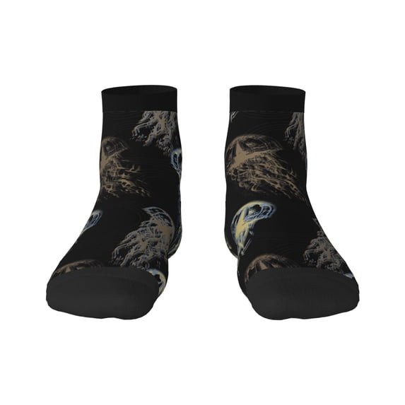 Sigee Jellyfish for Crew Soft Moisture-wicking Socks ,Cushion Moisture Wicking Boot Socks for Men and Women