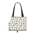 Sigee Ladybugs And Flowers for Pet Carrier Bag for Puppy with Pockets