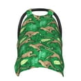 thumbnail image 1 of Sigee Leopard Print Print Multi-use Stretchy Baby Car Seat Cover - Nursing Breastfeeding Canopy, Infant Stroller and High Chair Cover, 1 of 9