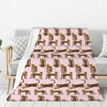 thumbnail image 1 of Sigee Leopard Print for Flannel Blanket - Ultra-Soft, Warm and Cozy, Perfect for Couch, Bed, or Travel-60"x50", 1 of 6