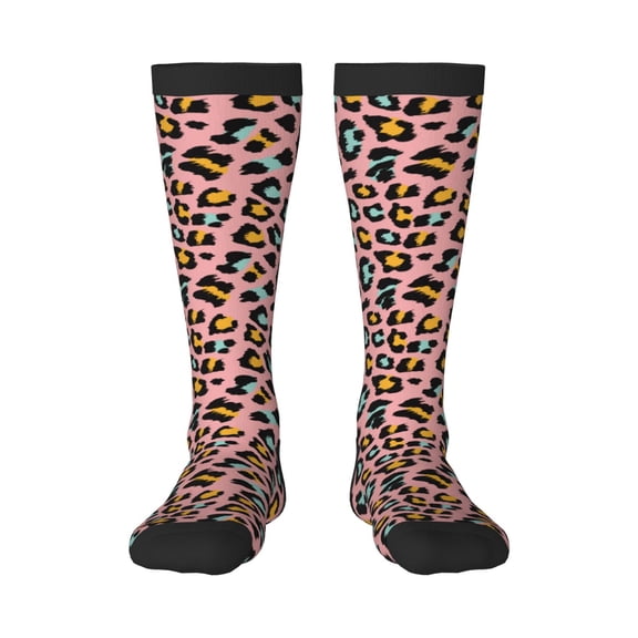 Sigee Leopard for Socks for Men Women Gifts for Him Boyfriend Teenage Boys Stocking Stuffers