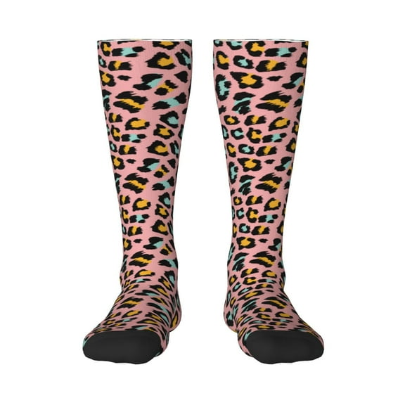Sigee Leopard for Socks for Men Women Gifts for Him Boyfriend Teenage Boys Stocking Stuffers