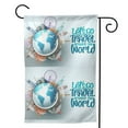 thumbnail image 1 of Sigee Let's go Travel for Live Happy Decorative Small Garden Flag,Double Sided Yard Flags Holiday Garden Flags for All Seasons, 1 of 9