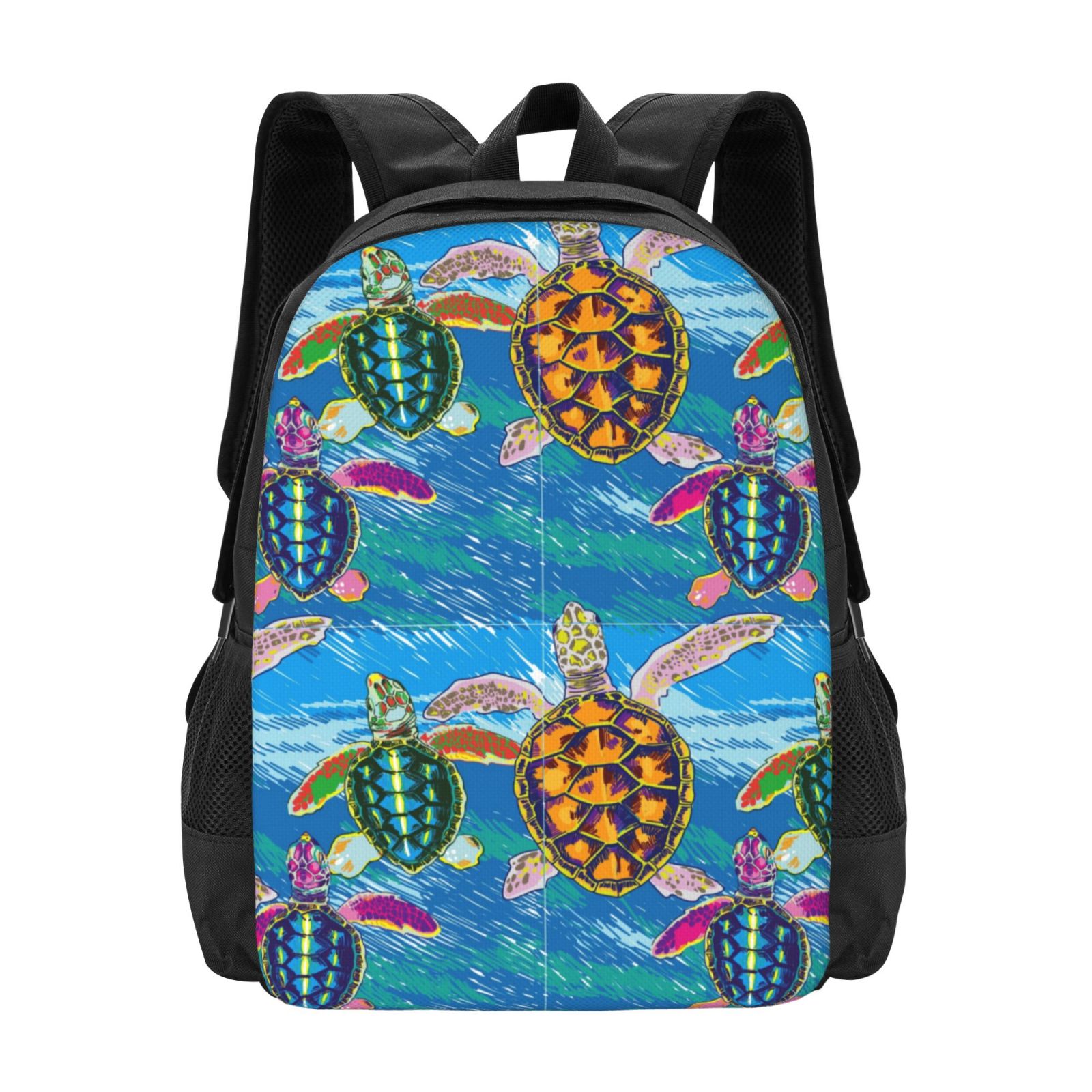 Sigee Little Sea Turtles for Simple large capacity backpack Travel ...