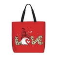 thumbnail image 1 of Sigee Love Gnomes Print Large Capacity Zippered Tote Bag - Durable, Stylish and Versatile for Everyday Use, 1 of 9