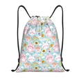 thumbnail image 1 of Sigee Love You Rabbit for Drawstring Bag String Backpack for Sports, Gym, Swimming, Beach, Travel-Medium, 1 of 6