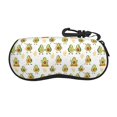 Sigee Lovely Avocado for Soft Eyeglass Cases for Women and Men Zipper
